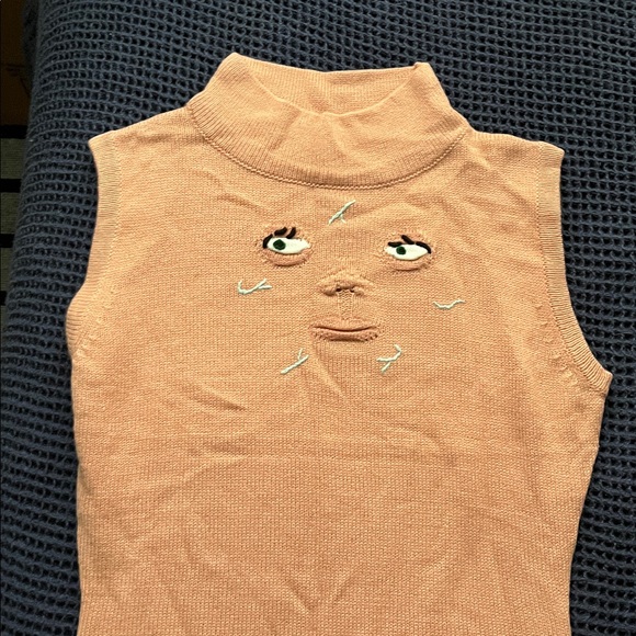 Fashion Brand Company Face Bodycon Dress - Picture 2 of 3